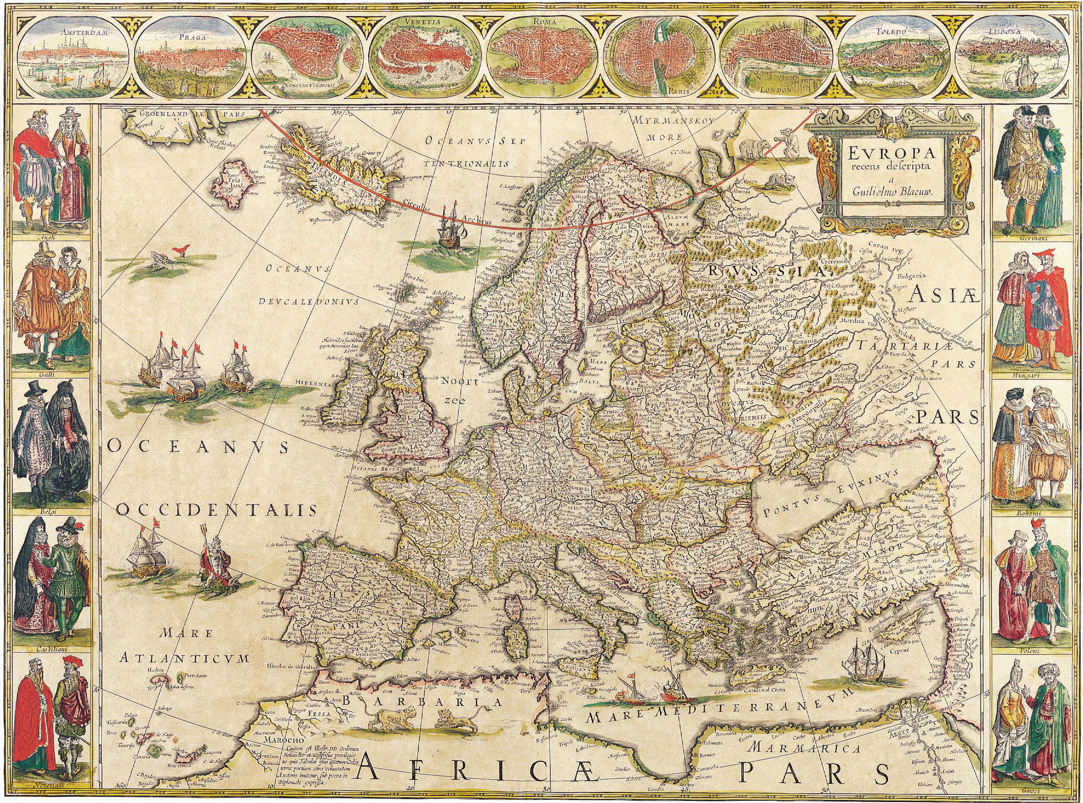This meme is a satirical image of a historical map of Europe, with the continent's borders altered to resemble a cartoonish, exaggerated shape. The text "Europe" is written in a large, playful font at the top of the map, while a smaller caption at the bottom reads "I'm not saying I'm European, but..."